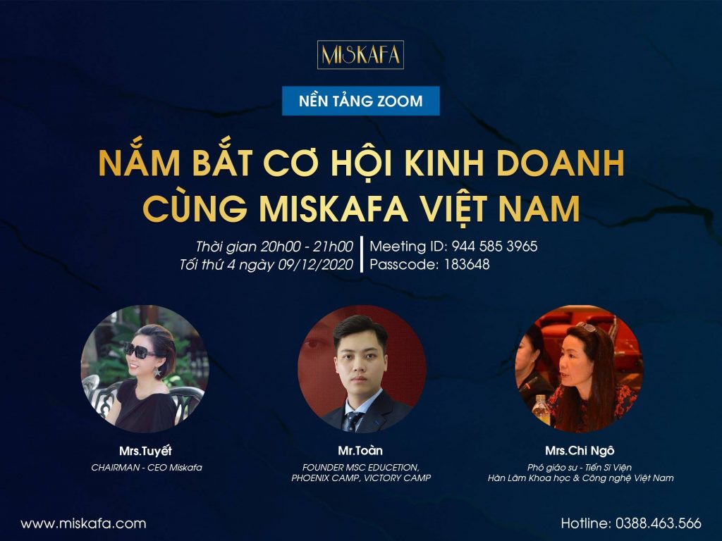 MISKAFA – Hệ thống phân phối các nhãn hiệu làm đẹp cao cấp số 1 Việt Nam