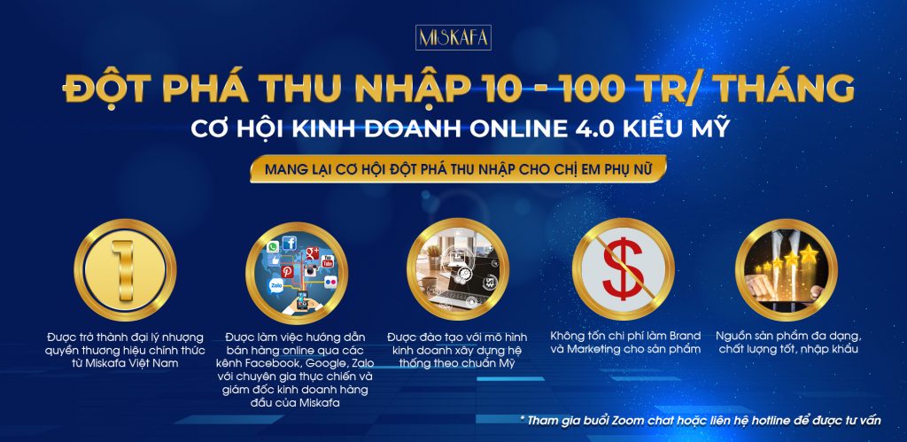 MISKAFA – Hệ thống phân phối các nhãn hiệu làm đẹp cao cấp số 1 Việt Nam