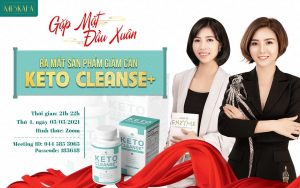 Chương trình ra mắt sản phẩm giảm cân keto cleanse