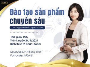 đào tạo sản phẩm chuyên sâu từ Ms Tú Đinh