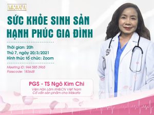 sức khỏe sinh sản và hạnh phúc gia đình cùng pgs.ts Ngô Kim Chi