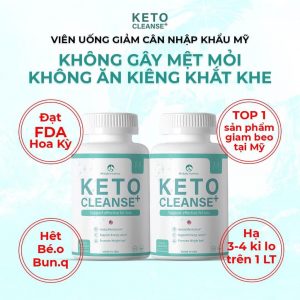 Viên uống keto cleanser chính hãng