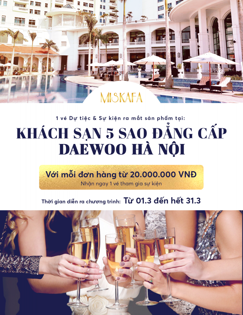 MISKAFA – Hệ thống phân phối các nhãn hiệu làm đẹp cao cấp số 1 Việt Nam